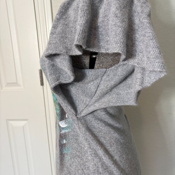 Anthropologie Sleeping on Snow Painted Blouse sz M Painted Cottage - Picture 3 of 7